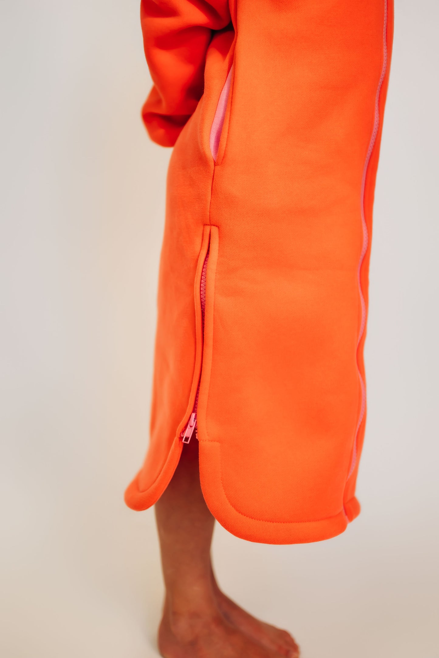 The Lux Jacket in Orange