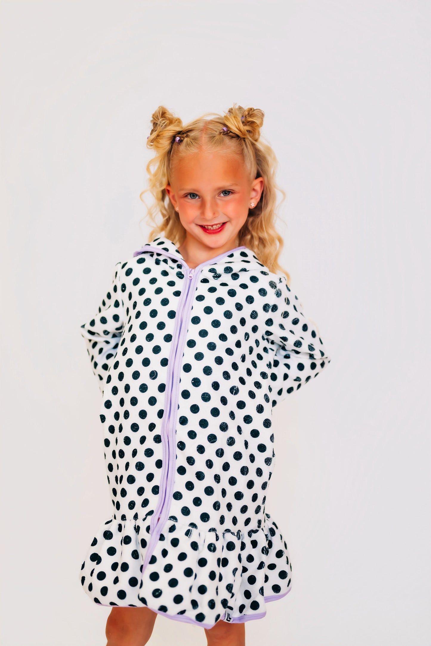The Sailor Towel in Polka Dots