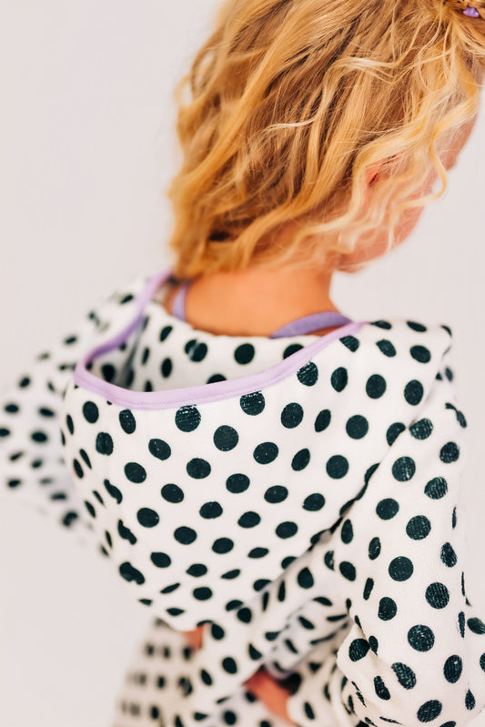 The Sailor Towel in Polka Dots