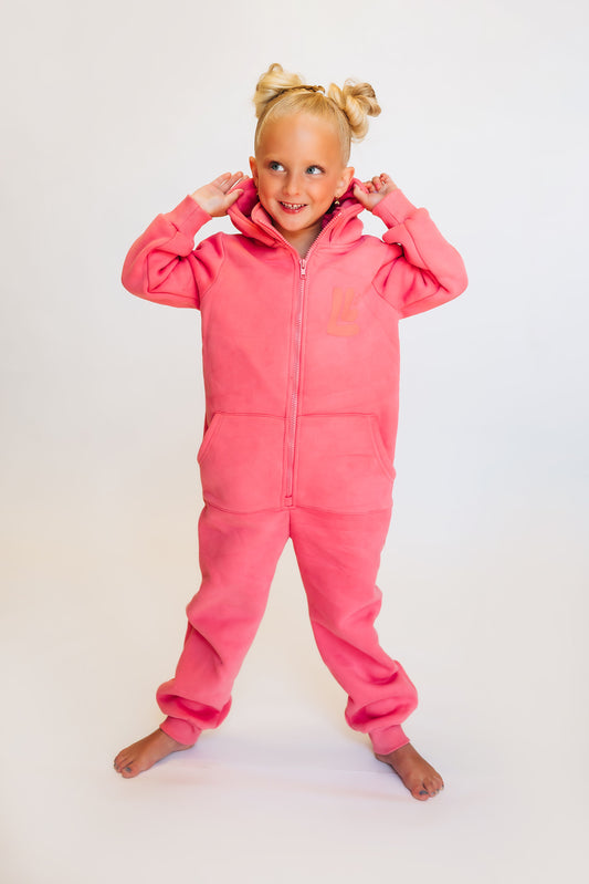 The Romee Sweatsuit in Pink