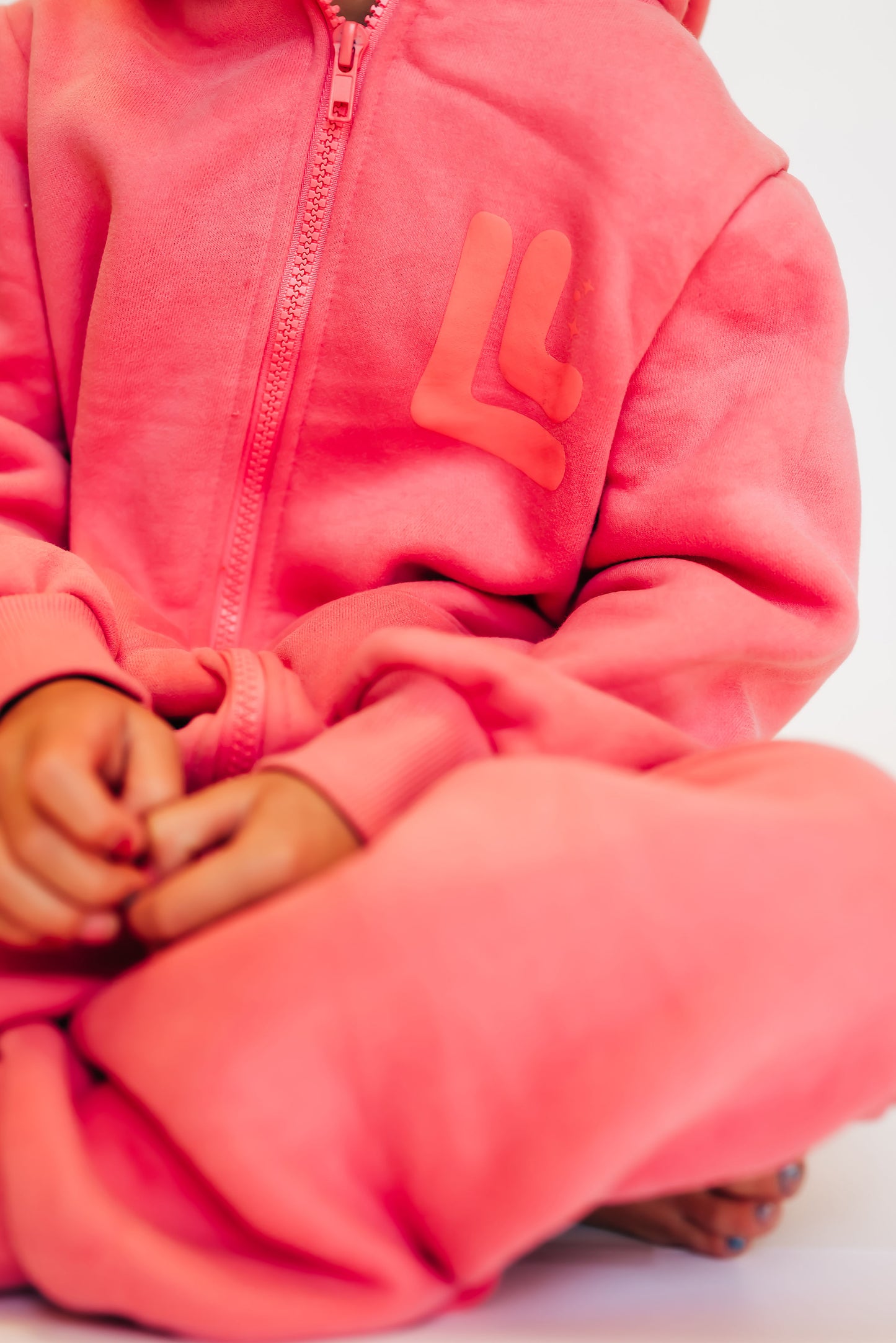 The Romee Sweatsuit in Pink