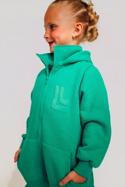 The Romee Sweatsuit in Teal