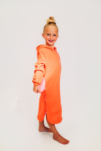 The Lux Jacket in Orange