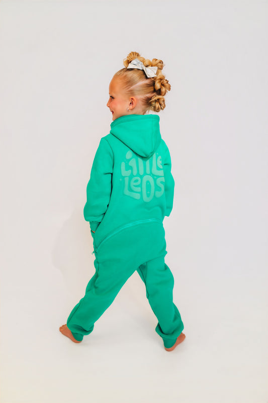 The Romee Sweatsuit in Teal