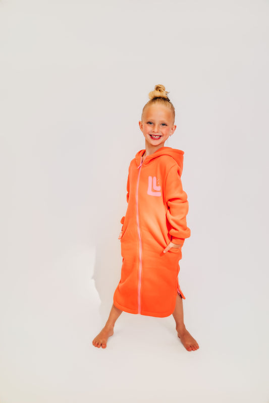 The Lux Jacket in Orange