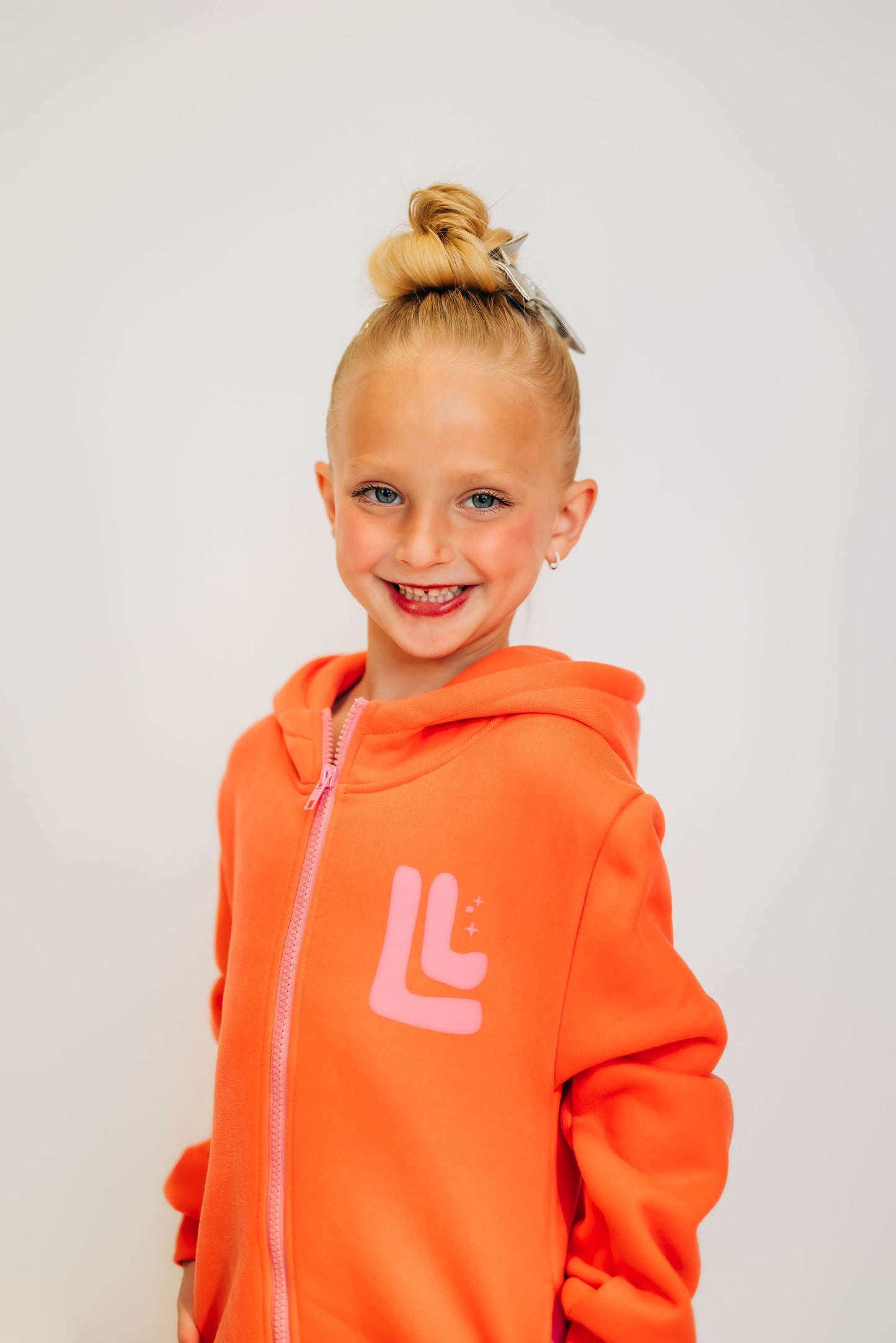 The Lux Jacket in Orange