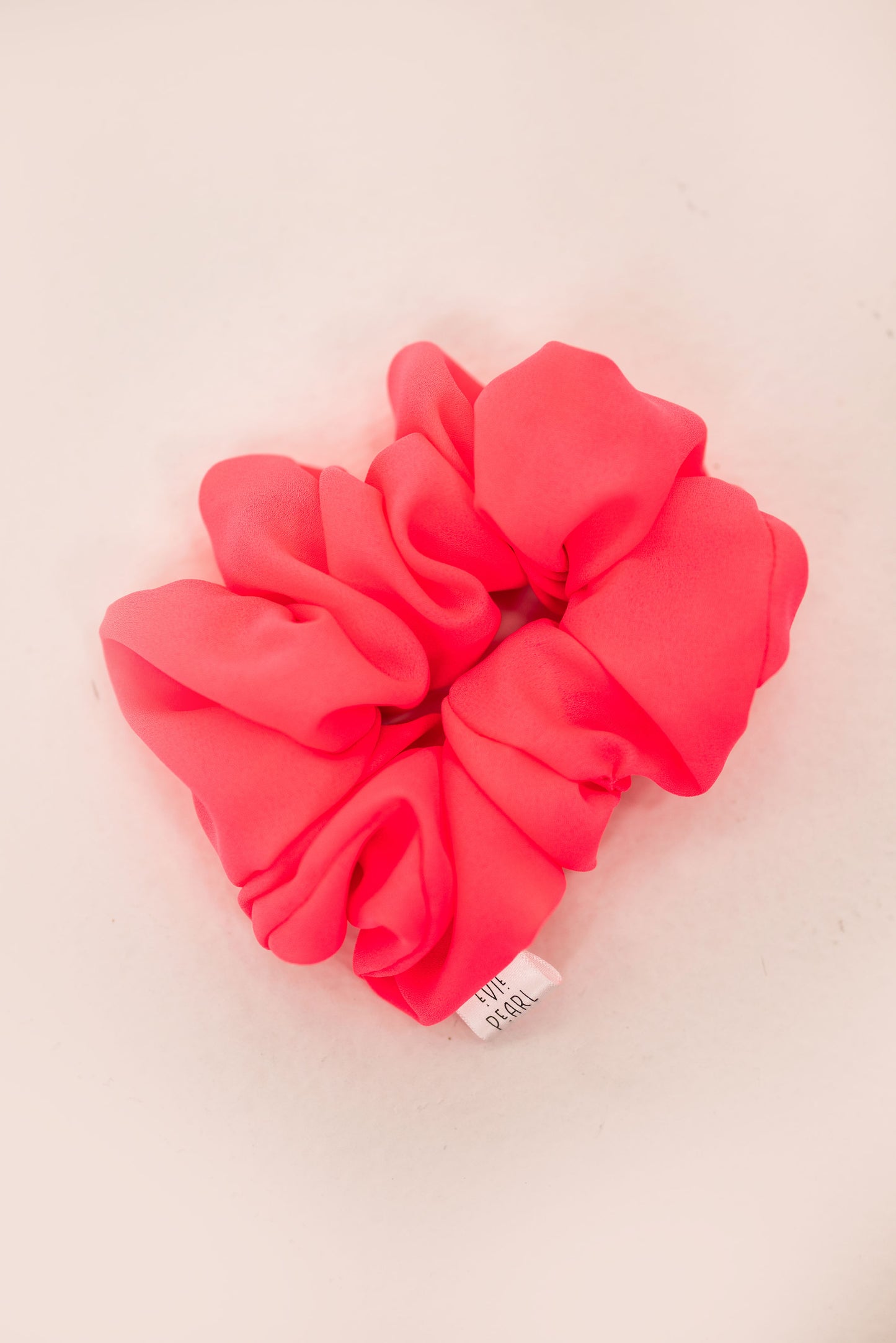 Oversized Scrunchie in Neon Pink