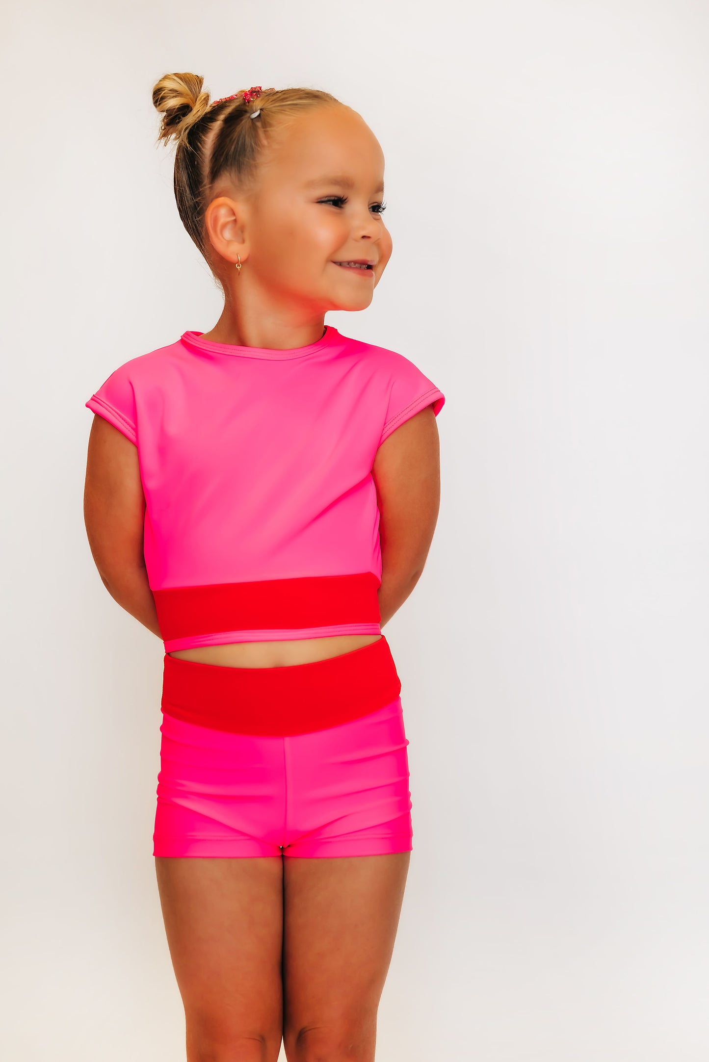 The Wynn Shorties in Pink