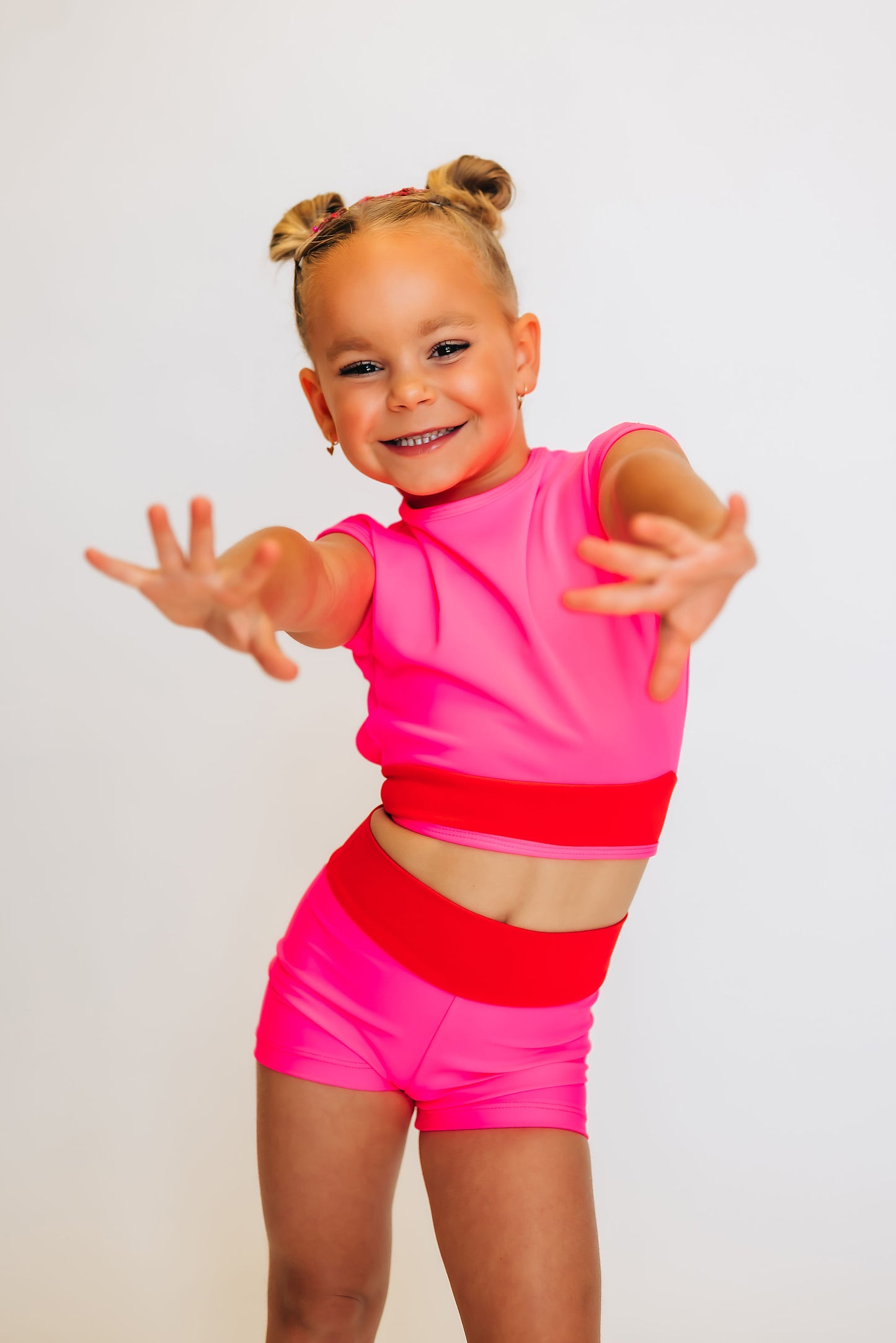 The Wynn Shorties in Pink