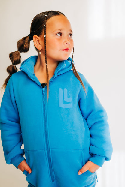 The Romee Sweatsuit in Blue