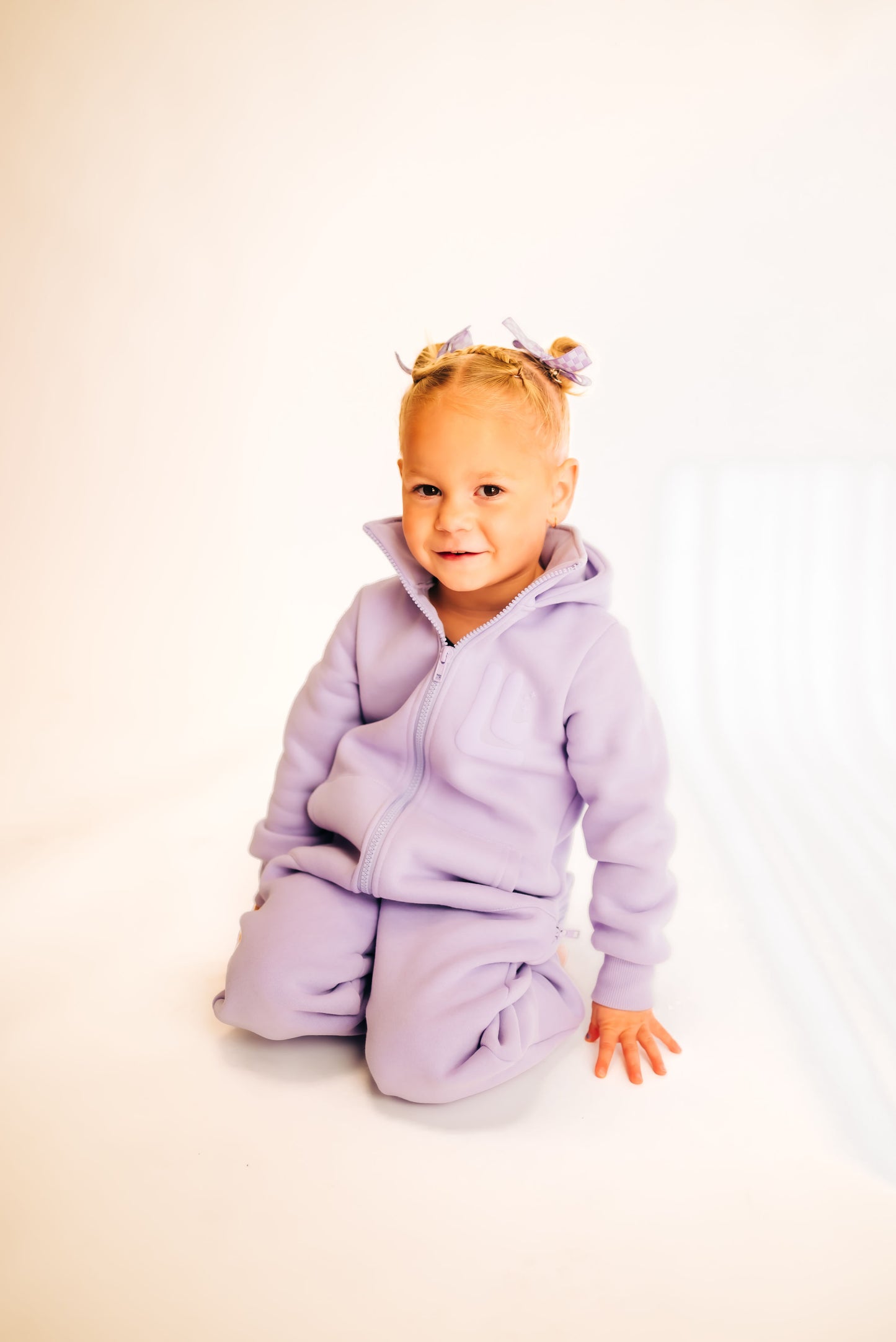 The Romee Sweatsuit in Purple