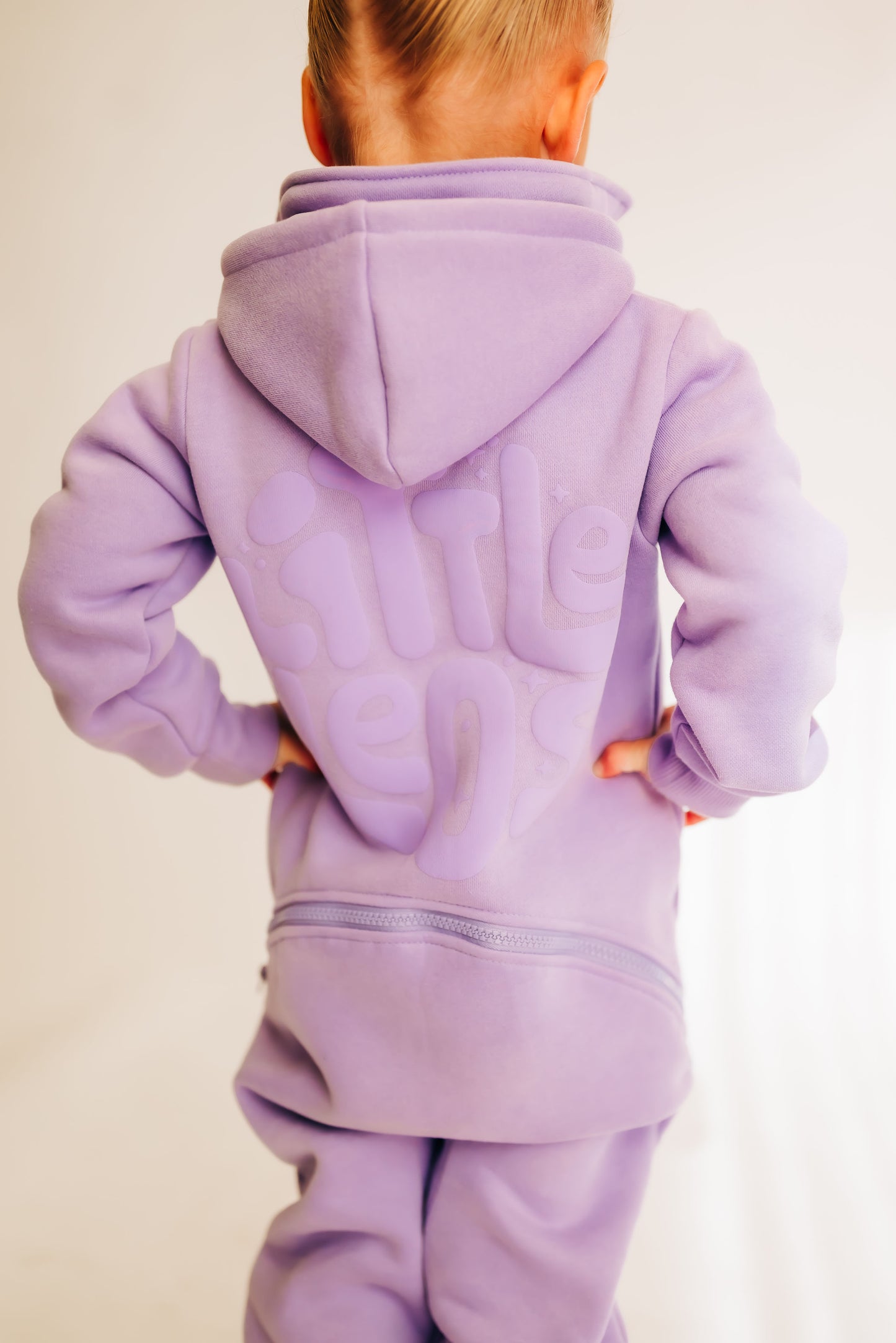 The Romee Sweatsuit in Purple