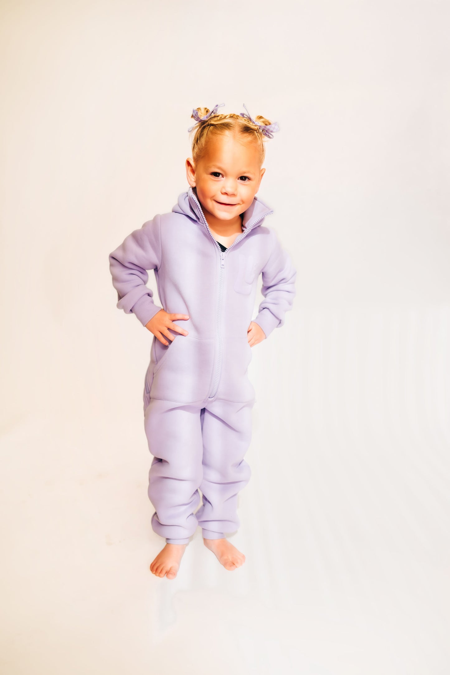 The Romee Sweatsuit in Purple