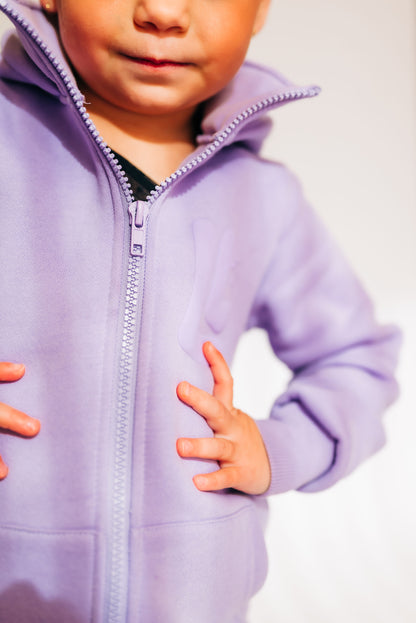 The Romee Sweatsuit in Purple
