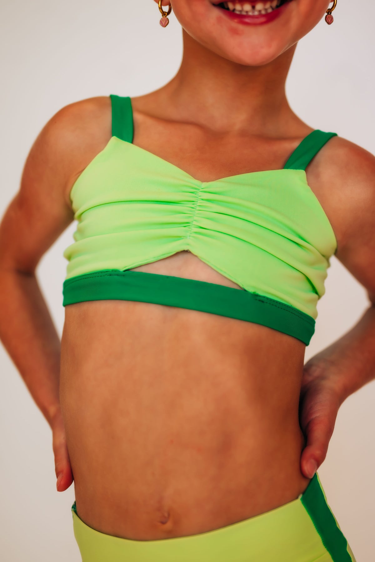 The Lola Top in Green