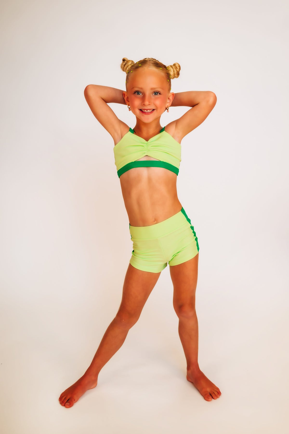The Lola Shorties in Green