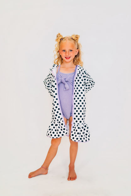 The Sailor Towel in Polka Dots