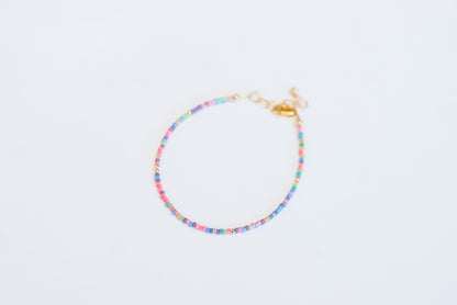 The Coral Rainbow Anklet