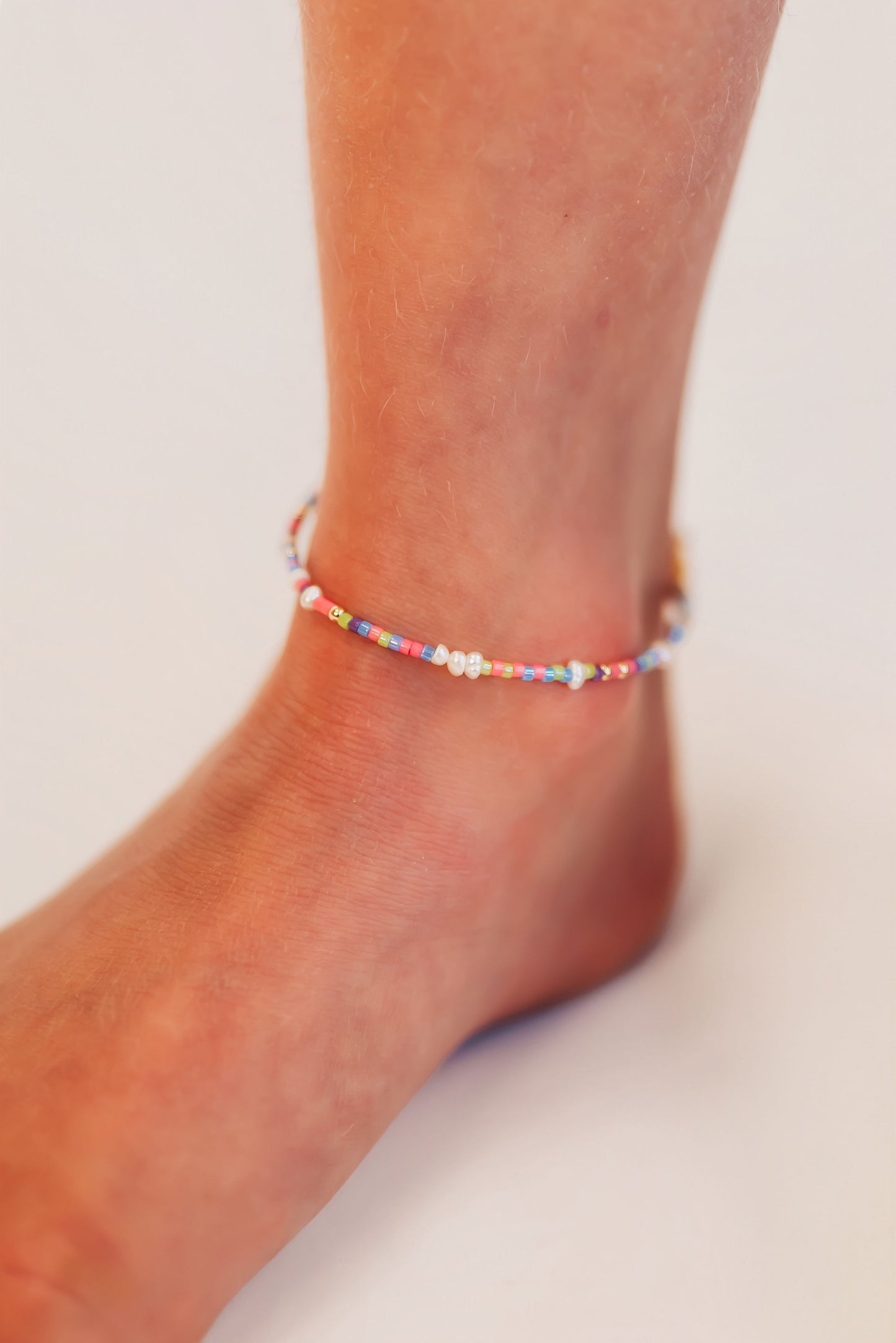 The Coral Pearl Anklet