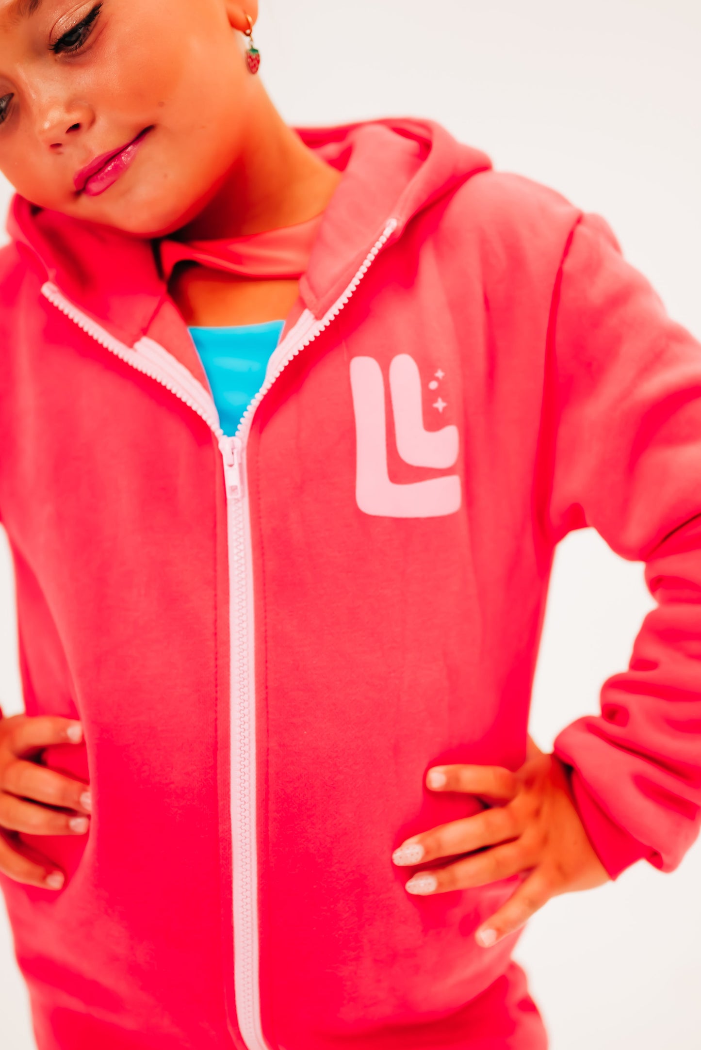 The Lux Jacket in Pink