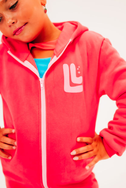 The Lux Jacket in Pink