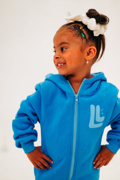 The Lux Jacket in Blue