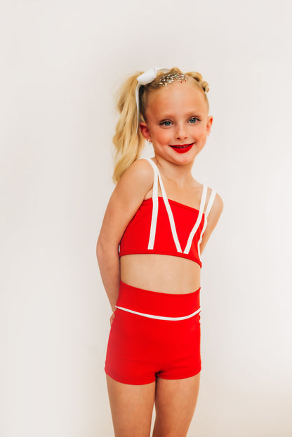 The Wynn Shorties in Red