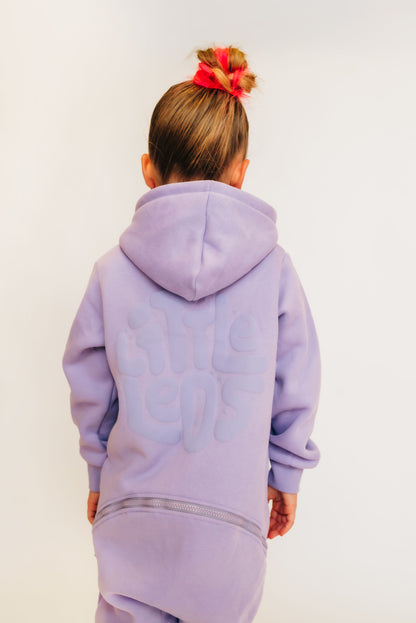 The Romee Sweatsuit in Purple